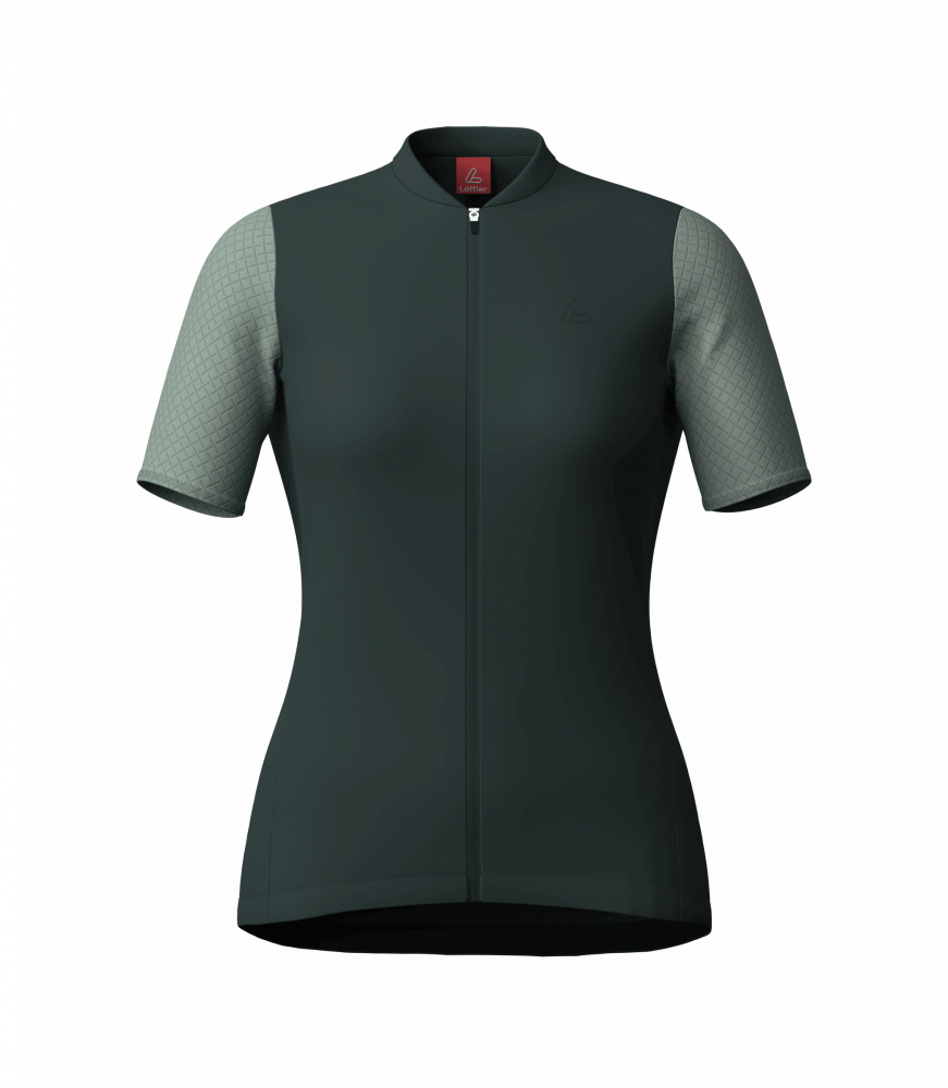 Löffler W Bike Jersey FZ Skys Clear Mid – Forest
