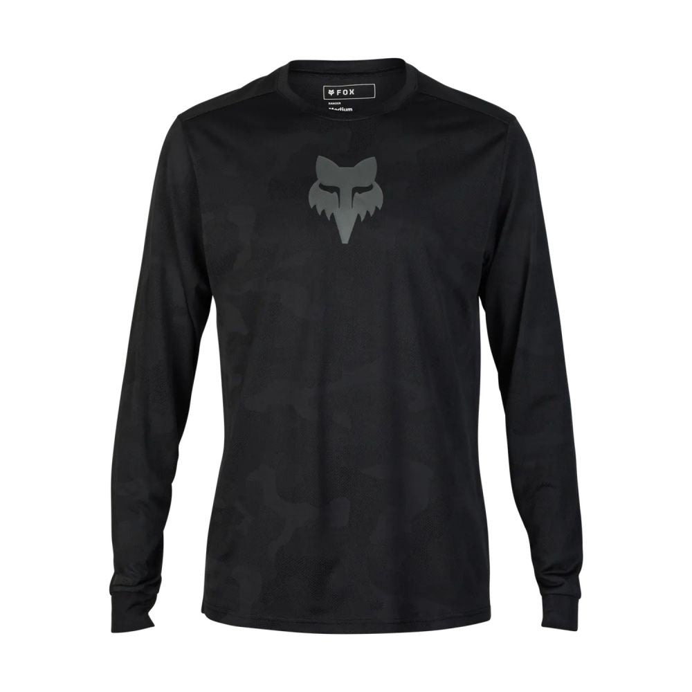 Fox Defend MTB Long Sleeve Jersey – S-Koko Black