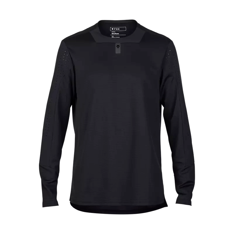 FOX Youth Defend Long Sleeve Jersey – Black