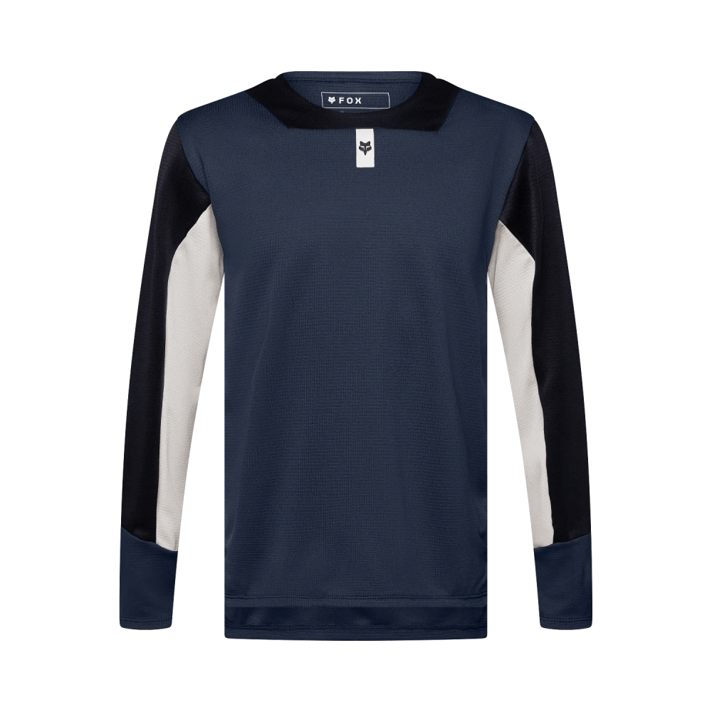 FOX Youth Defend Long Sleeve Jersey pitkähihainen ajoaita – Galaxy Blue