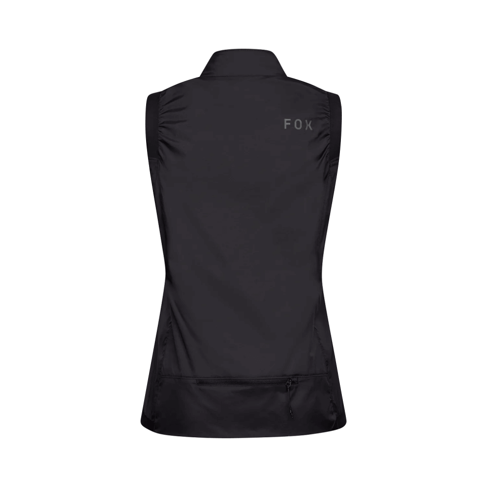 FOX Women's Ranger Wind Vest Black wind vest, image 2