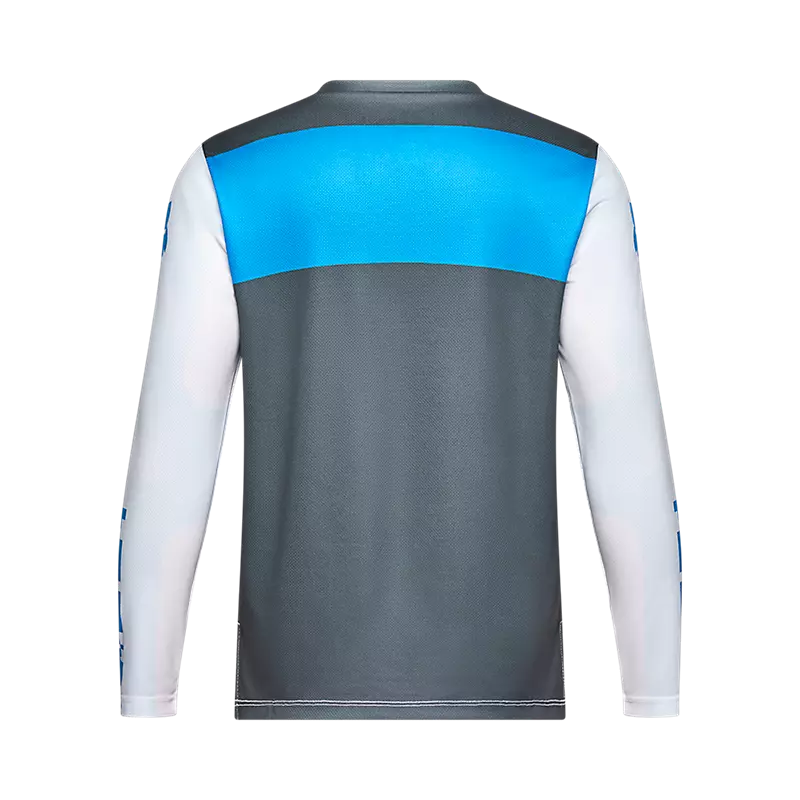 Fox Youth Ranger Digi Image Long Sleeve Jersey – lasten pitkähihainen maastopyöräilypaita, jossa on digitaalisesti kuvioitu design.