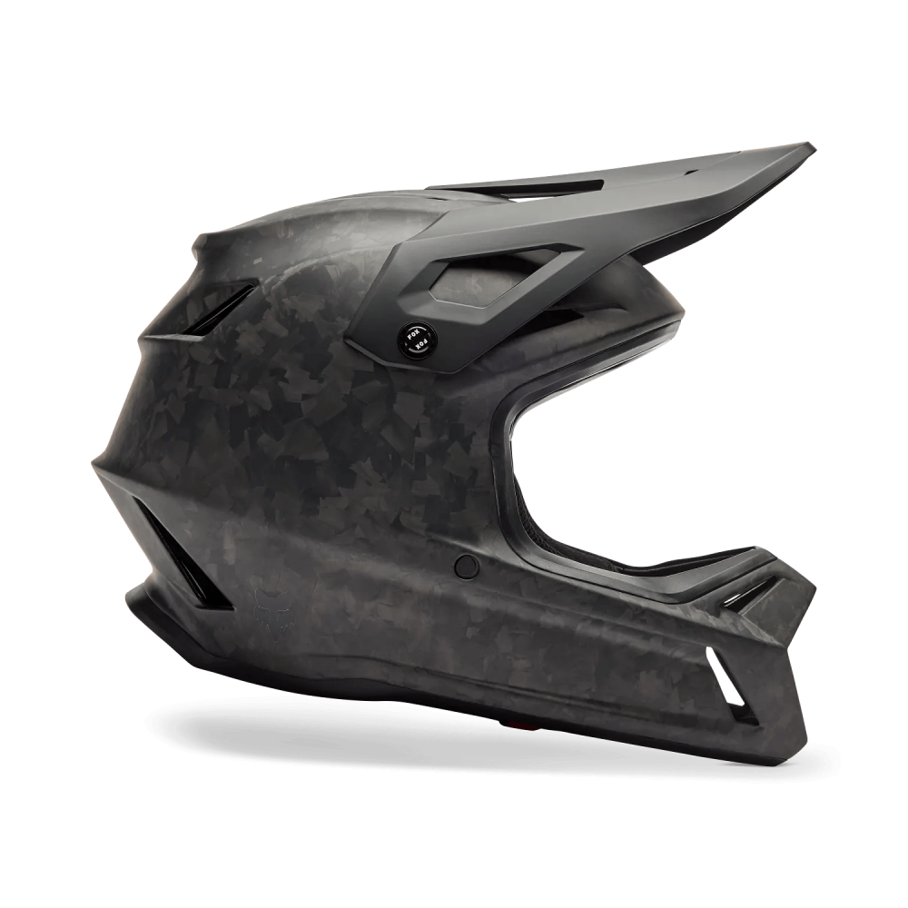 FOX Rampage RS Carbon MIPS fullface kypärä Matte Black sivusta