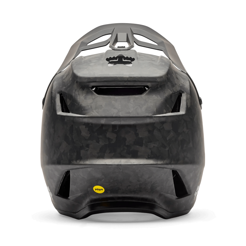 FOX Rampage RS Carbon MIPS fullface kypärä Matte Black takaa