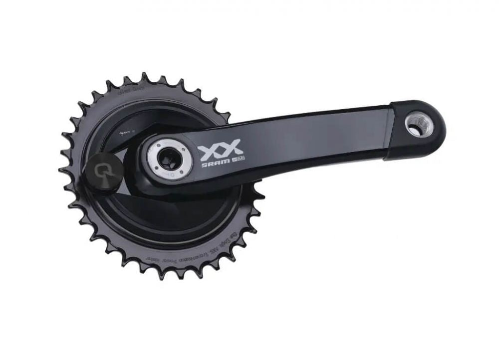 Garbaruk AERO thread mount eturatas SRAM XX ja XX SL power meter -kampiin MTB 1x -käyttöön