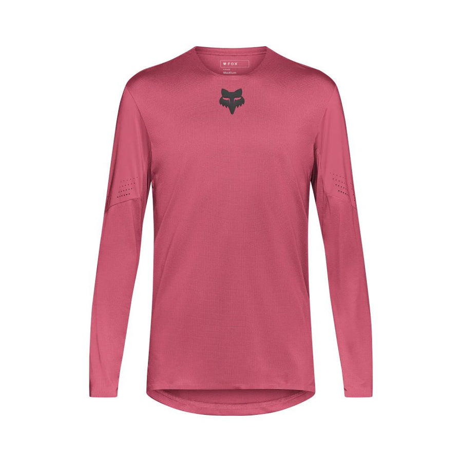 FOX Flexair Long Sleeve Jersey Berry pitkähihainen MTB-ajopaita
