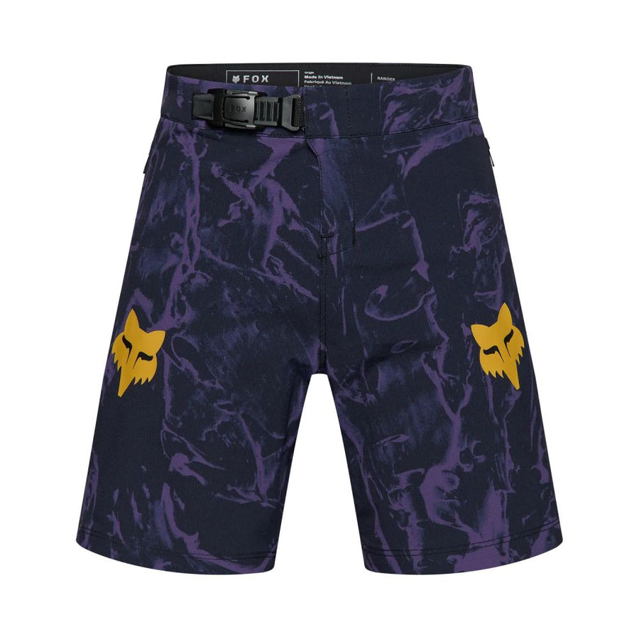FOX Youth Ranger Short Image Print Plum Purple nuorten MTB-shortsit