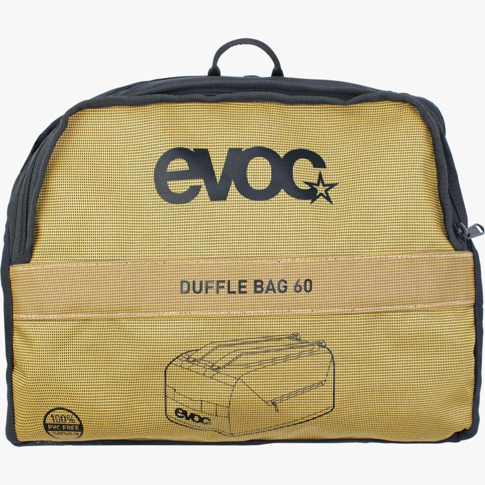 Evoc Duffle Bag 60L – Curry/Black