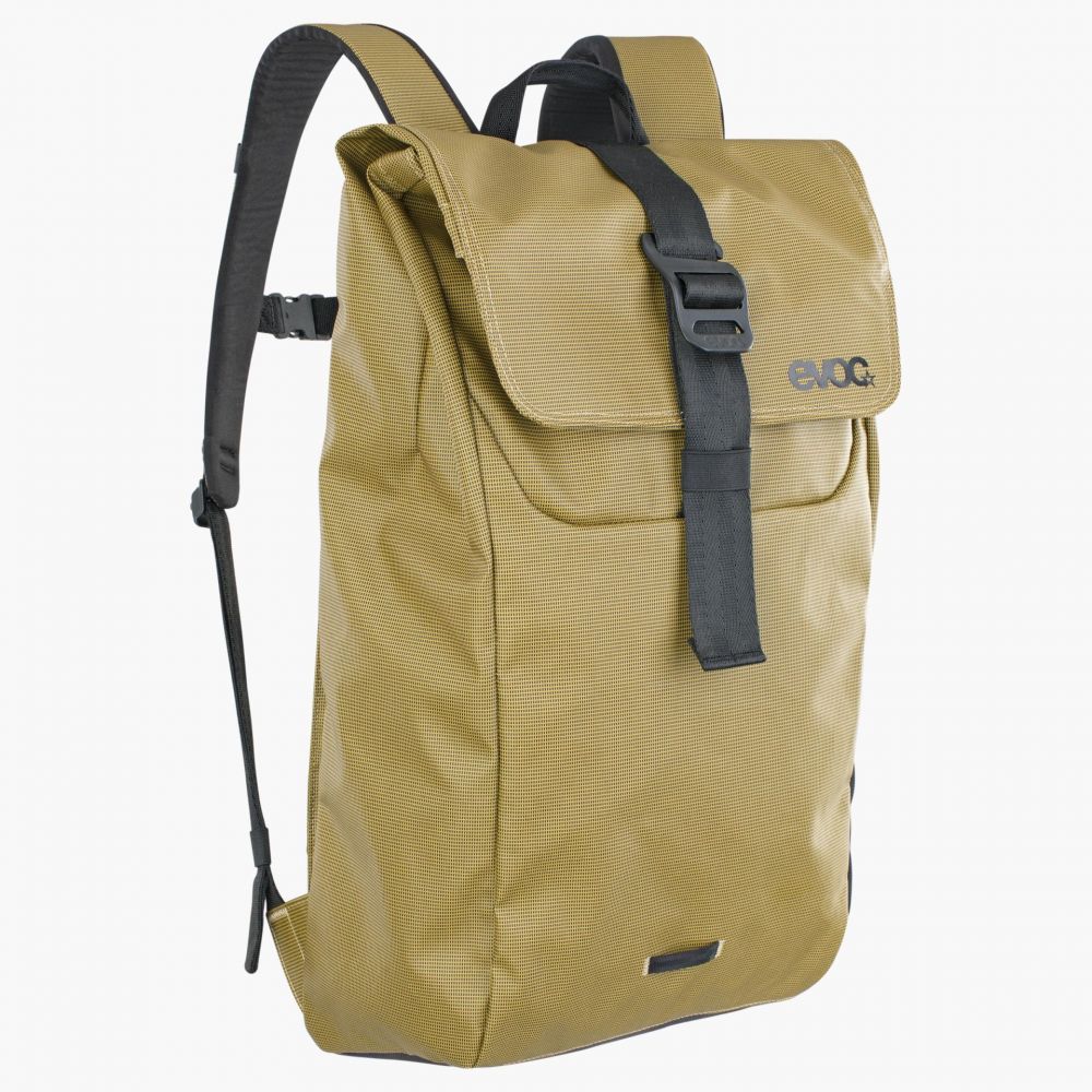 Evoc Duffle Backpack 16L, image 2 – Curry - Black