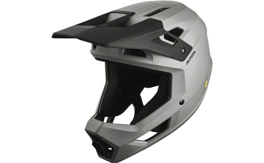 Alpina Pikes MIPS FullFace Helmet – Smoke/Matte Grey
