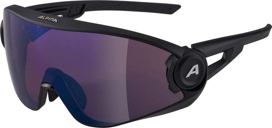 Alpina 5W1NG Q+VM – Black Matt / Blue Mirror