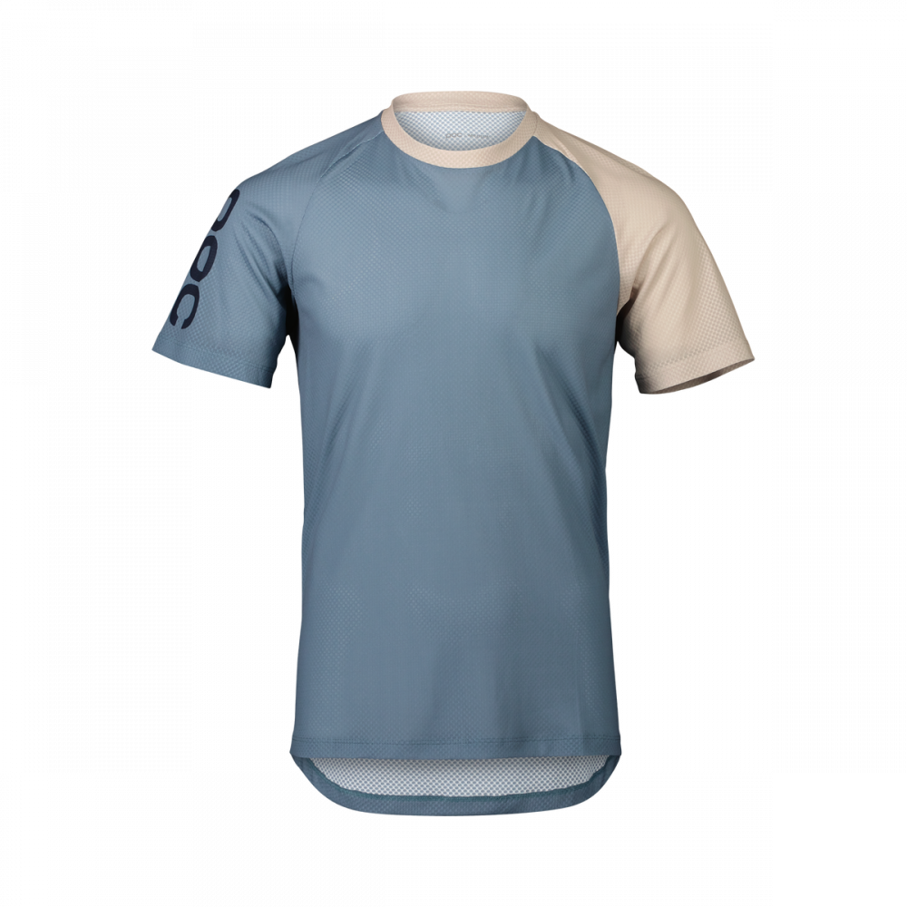 POC MTB PURE TEE – Calcite Blue/Light Sandstone beige
