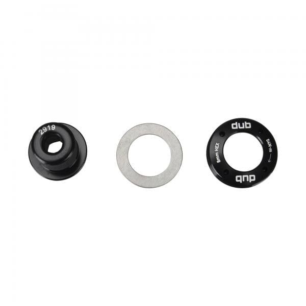 SRAM crank arm bolt kit, self-extracting DUB, black, for M18/M30, black