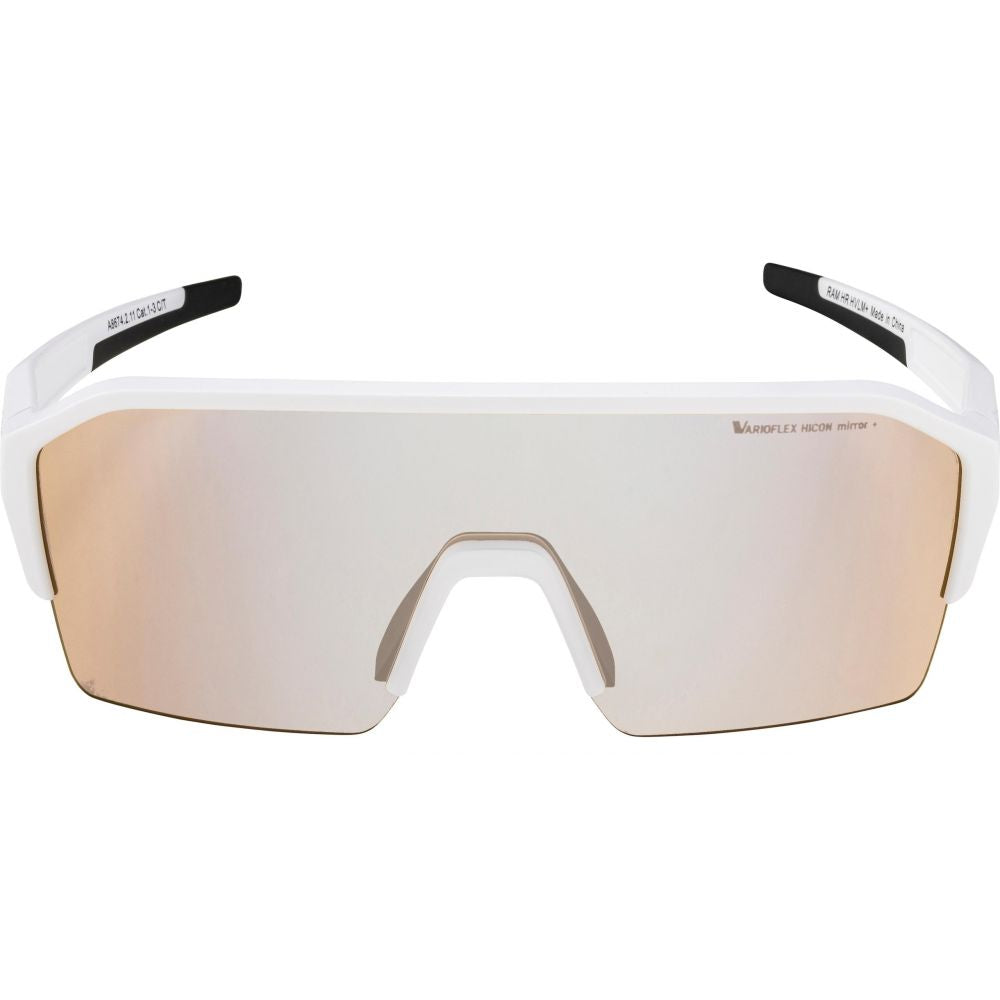 Alpina RAM HR Q-Lite V, kuva 2 – White Matt / Blue Mirror
