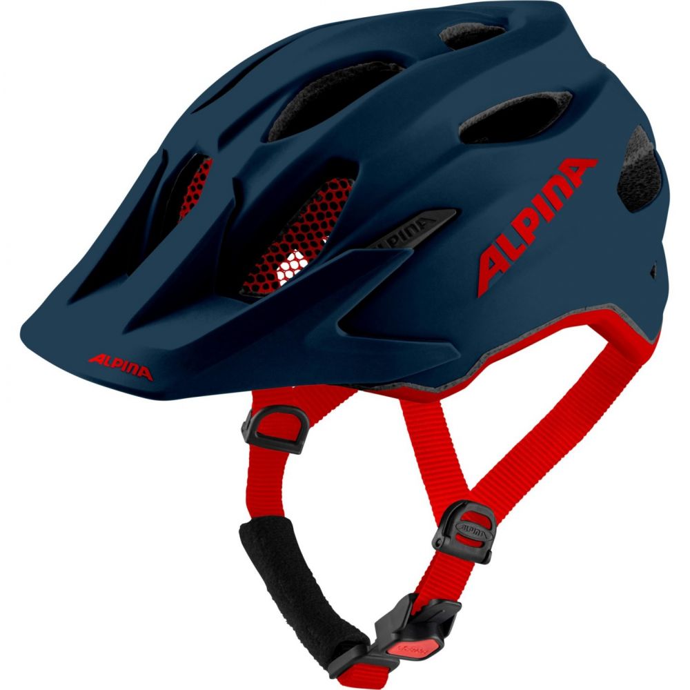 Alpina Carapax JR Lasten pyöräilykypärä – 51–56 cm / Indigo