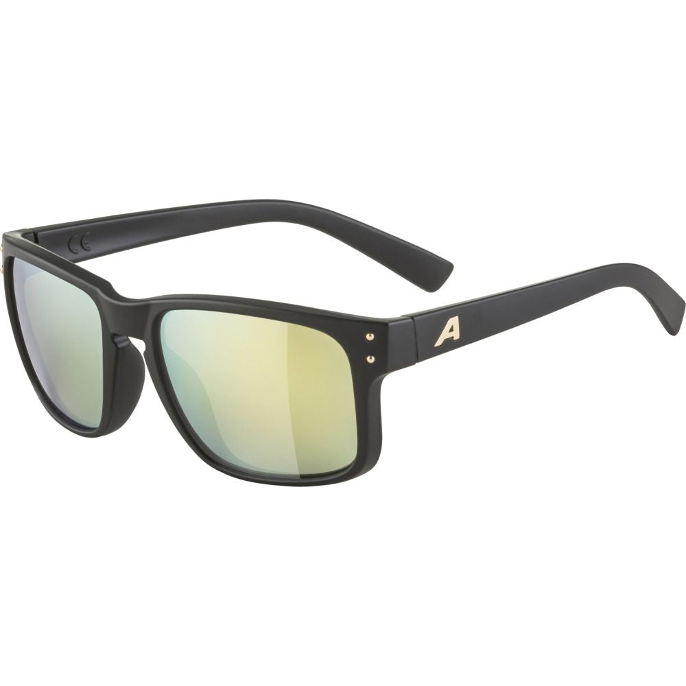 Alpina Kosmic aurinkolasit – Black-Gold Matt/Gold Mirror