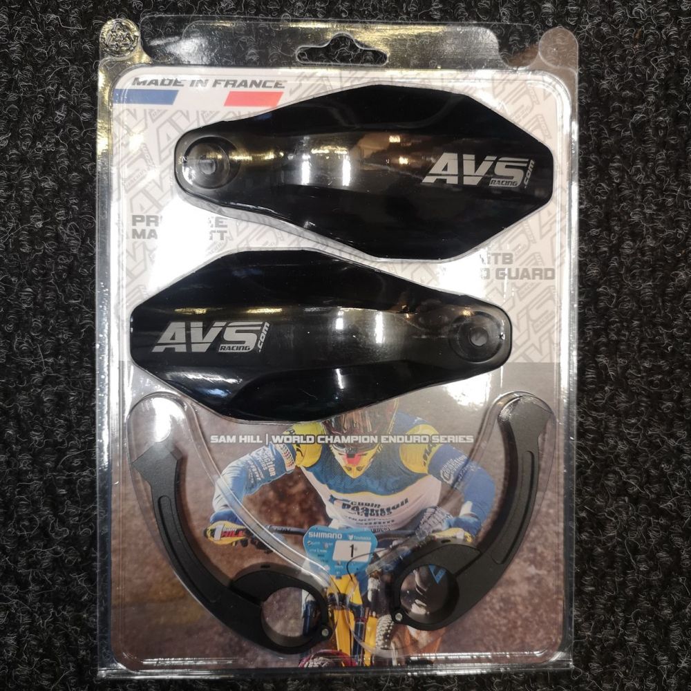 AVS Hand Guard Protector alumiinikiinnike – Musta