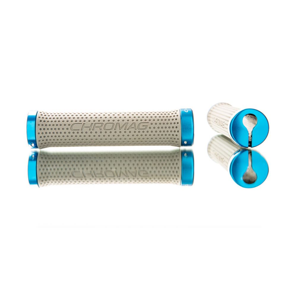 Chromag Basis Grips – Harmaa/Sininen