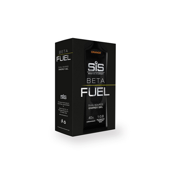 SIS Beta Fuel Geeli 6x60ml paketti – Appelsiini