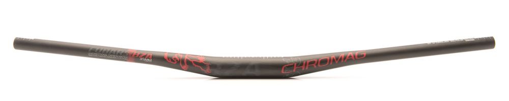 Chromag Fubars BZA Carbon Ohjaustanko 35X800mm – Musta/Punainen