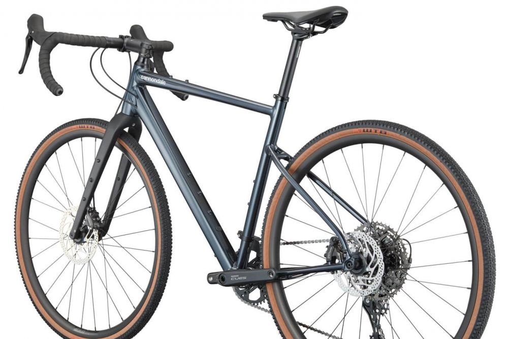 Cannondale Topstone 2 CUES Tungsten Blue monipuoliseen gravel-ajoon