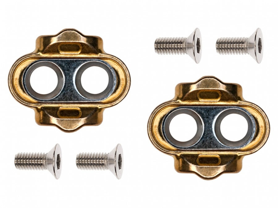 CRANKBROTHERS Cleat Standard Release (15° angle) Compatible with all Crankbrothers click pedals Float 0°