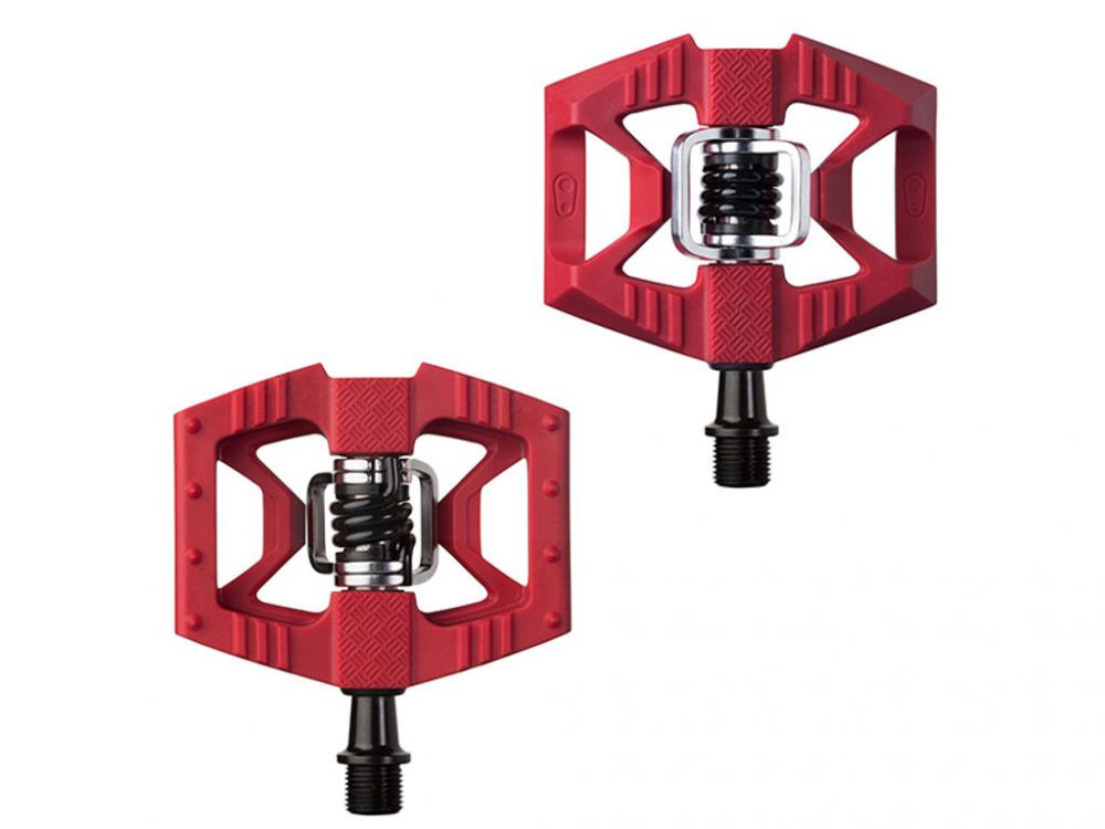 Crankbrothers Double Shot 1 Yhdistelmäpolkimet – Punainen