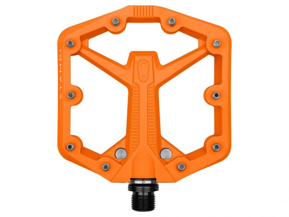 CRANKBROTHERS Stamp 1 Gen 2 avopolkimet Small – Oranssi