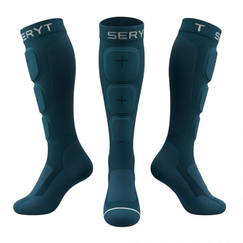 Seryt Shelter Protective socks – Petrol Blue