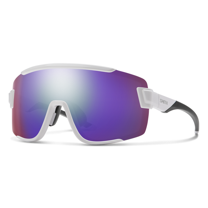 SMITH Wildcat White + ChromaPop Violet Mirror Lens / Clear AF