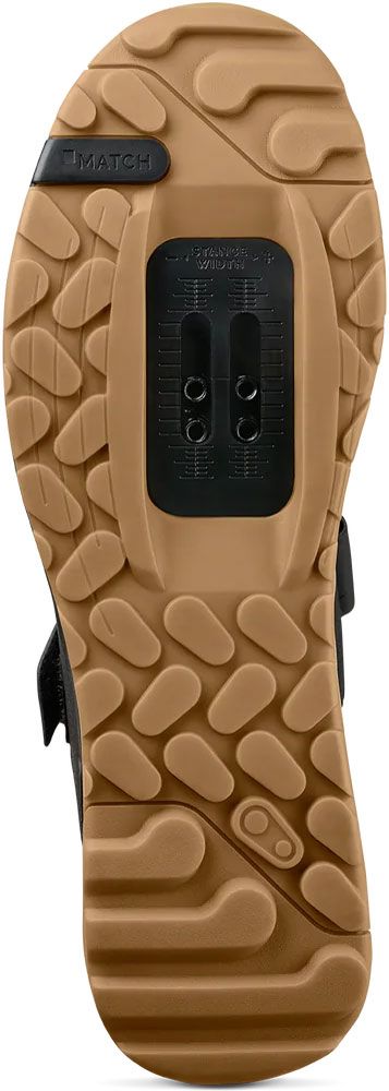 CRANKBROTHERS Mallet Trail Boa+Strap Black/Gold pohja