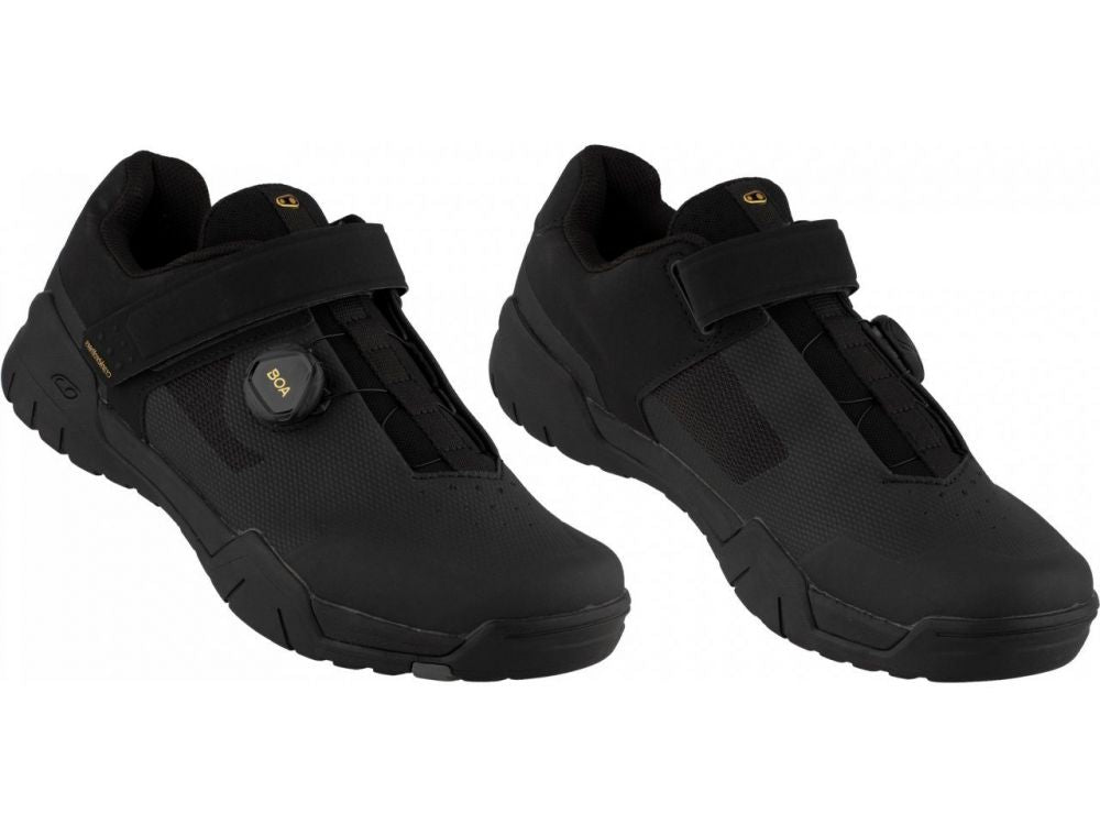 CRANKBROTHERS Mallet E Boa+Strap Cycling Shoe for Clipless Pedals Black/Gold, image 2