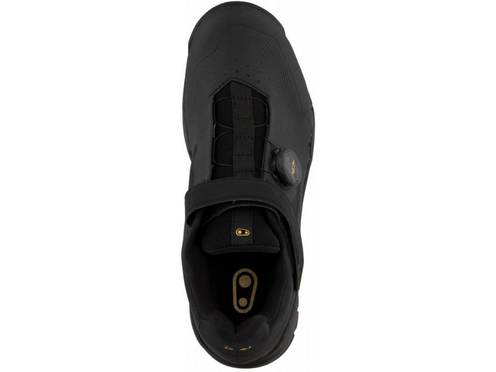 CRANKBROTHERS Mallet E Boa+Strap Cycling Shoe for Clipless Pedals Black/Gold, image 5