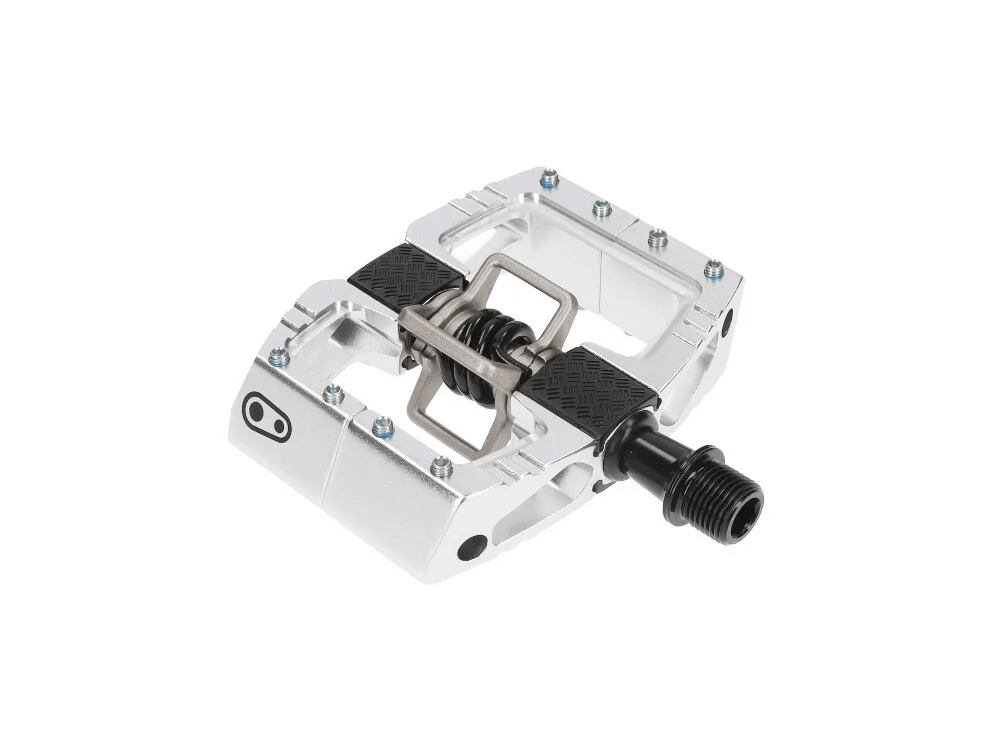 CRANKBROTHERS Mallet DH lukkopolkimet – High Polished Silver