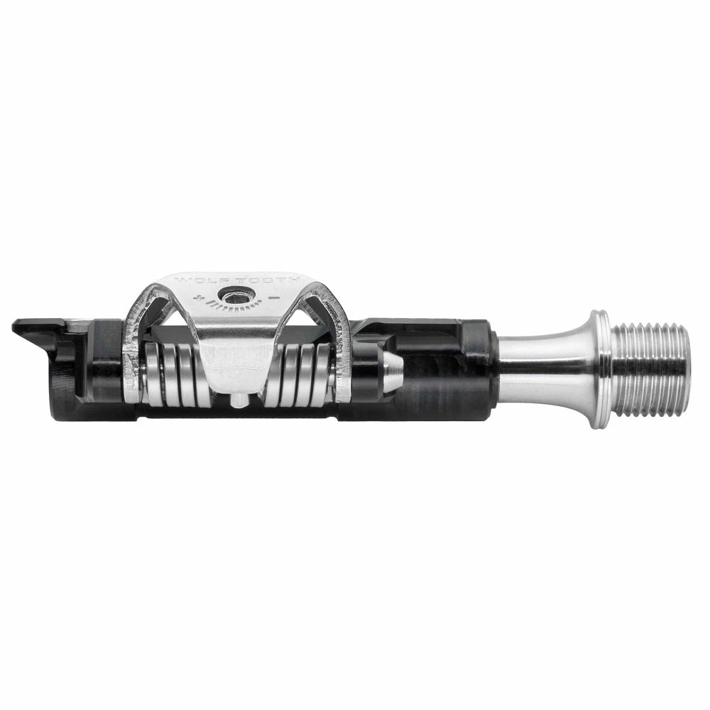 Wolf Tooth DEL Gravel Race SPD-polkimet – Black Musta