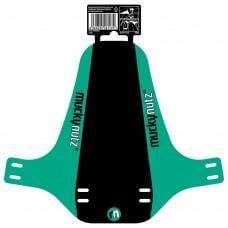 Mucky Nutz Face Fender Etulokasuoja – Musta/Teal