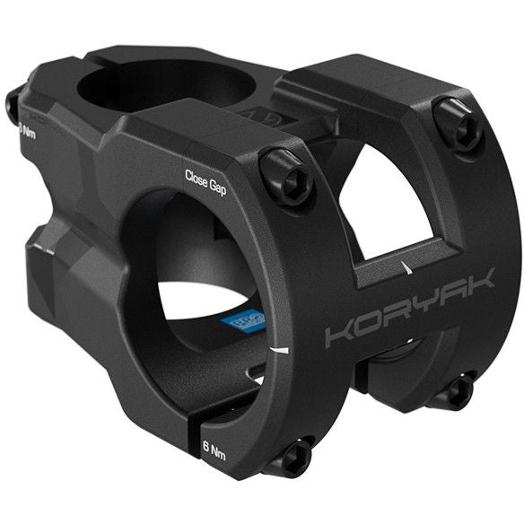 PRO Koryak 31,8 mm musta alumiininen MTB-ohjainkannatin 1 1/8 tuuman Ahead-haarukkaputkelle