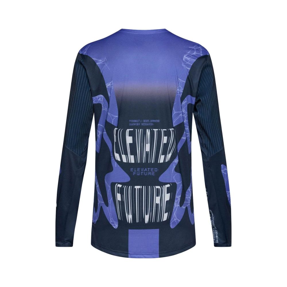 FOX Flexair LS Jersey Diffuse SE, image 2 – Blueberry