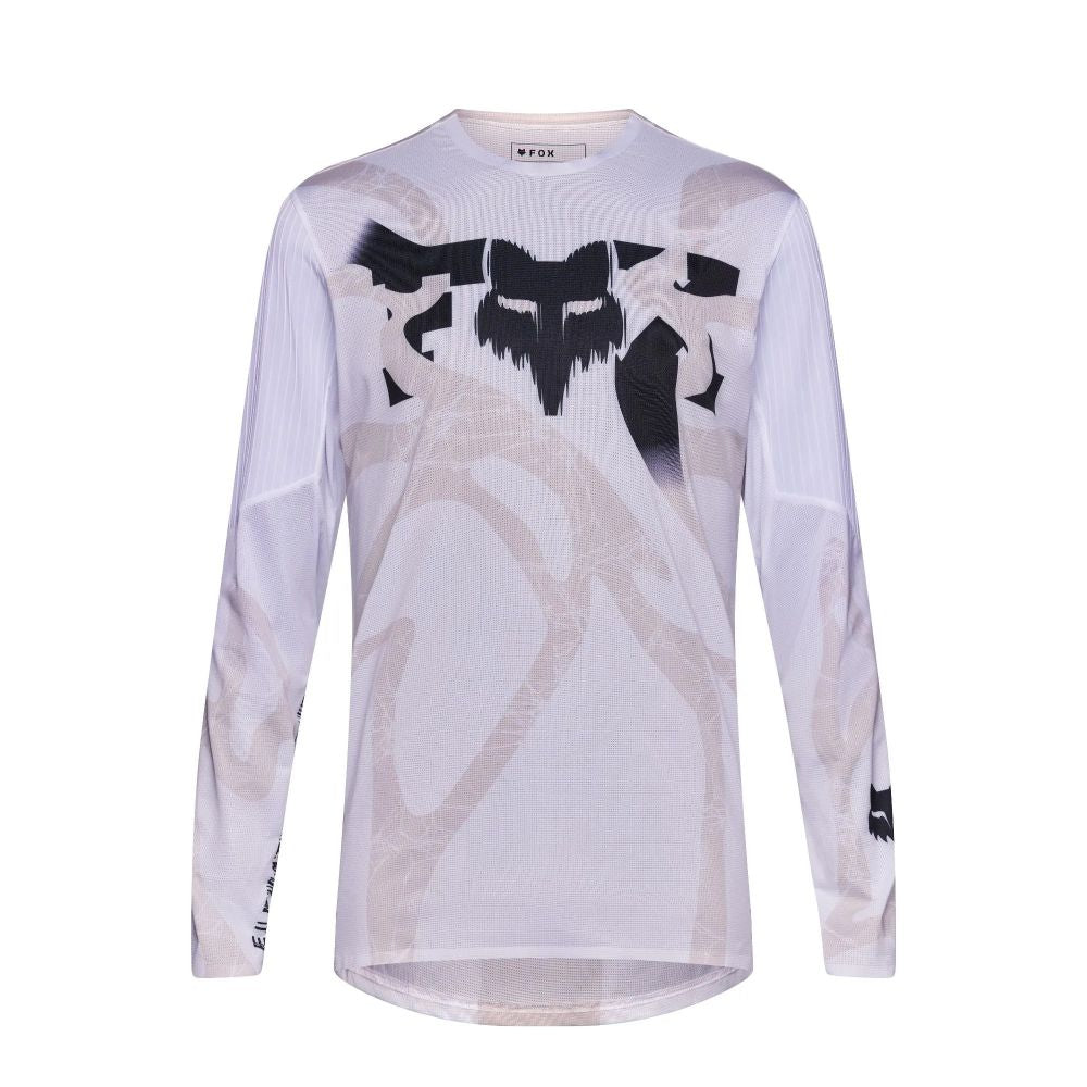 FOX Flexair LS Jersey Diffuse SE, image 2 – White