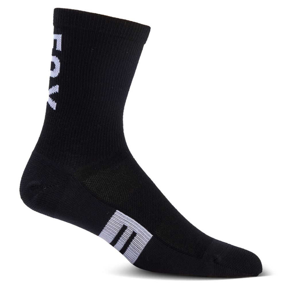 FOX 6" FLEXAIR MERINO SOCKS – Musta