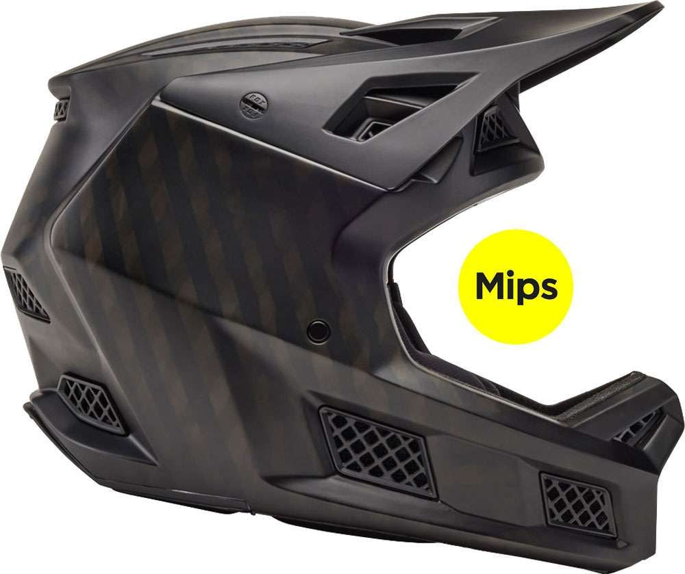 Fox Rampage Pro Carbon Mips Full Face -kypärä Matte Carbon Grey