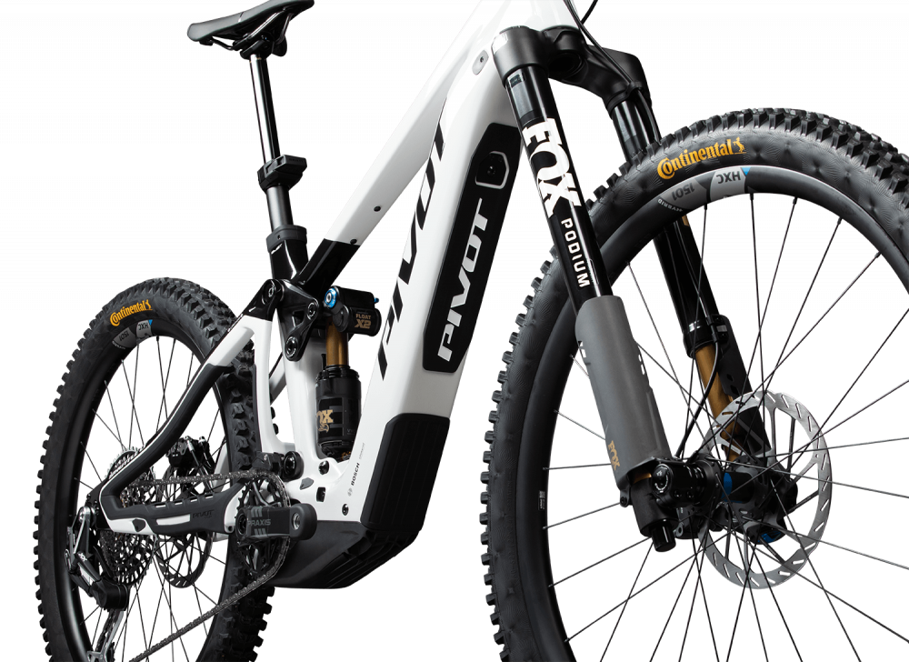 FOX Podium Factory etuhaarukka Pivot Shuttle LT TEAM