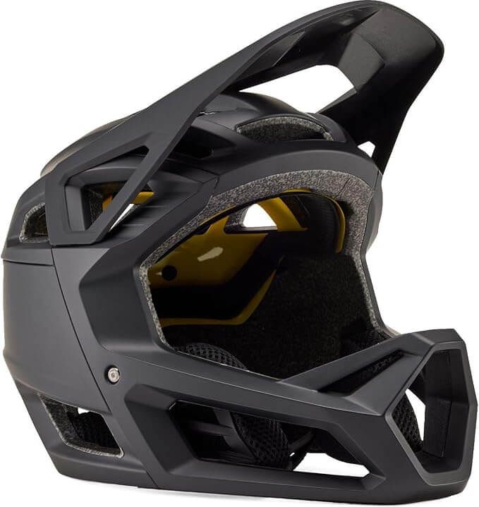 Fox Proframe Matte Black kevyt Mips full face -maastopyöräilykypärä