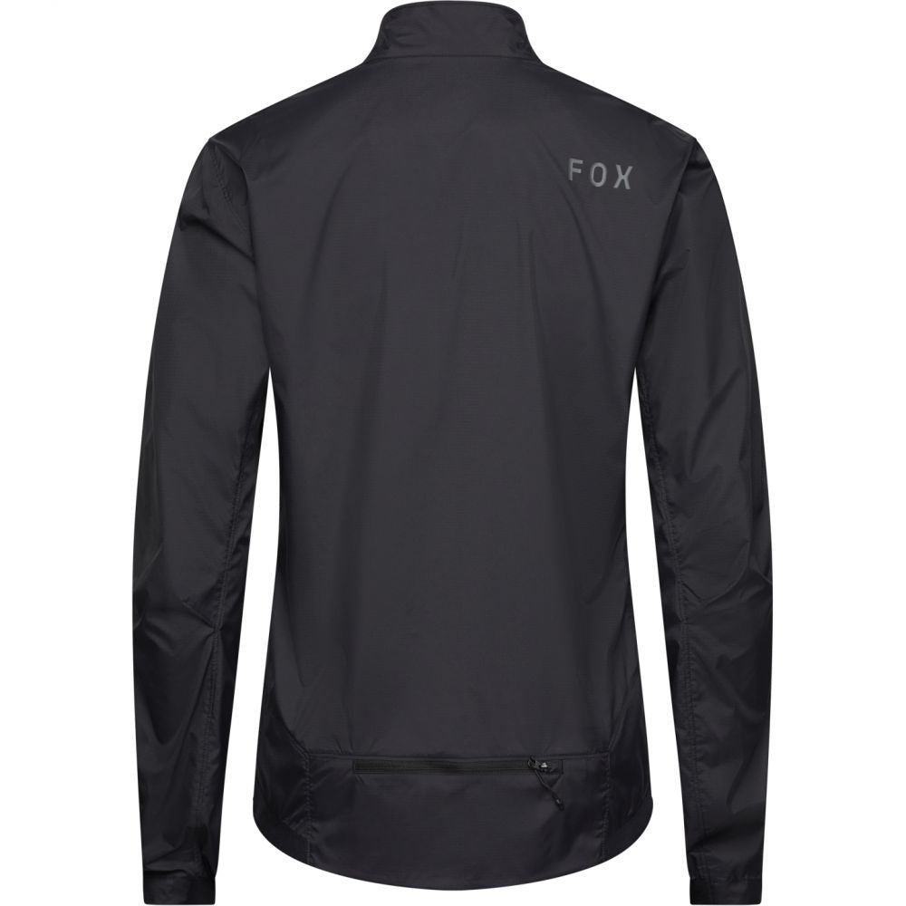 FOX Ranger Wind Jacket omaan takataskuun pakkautuvana