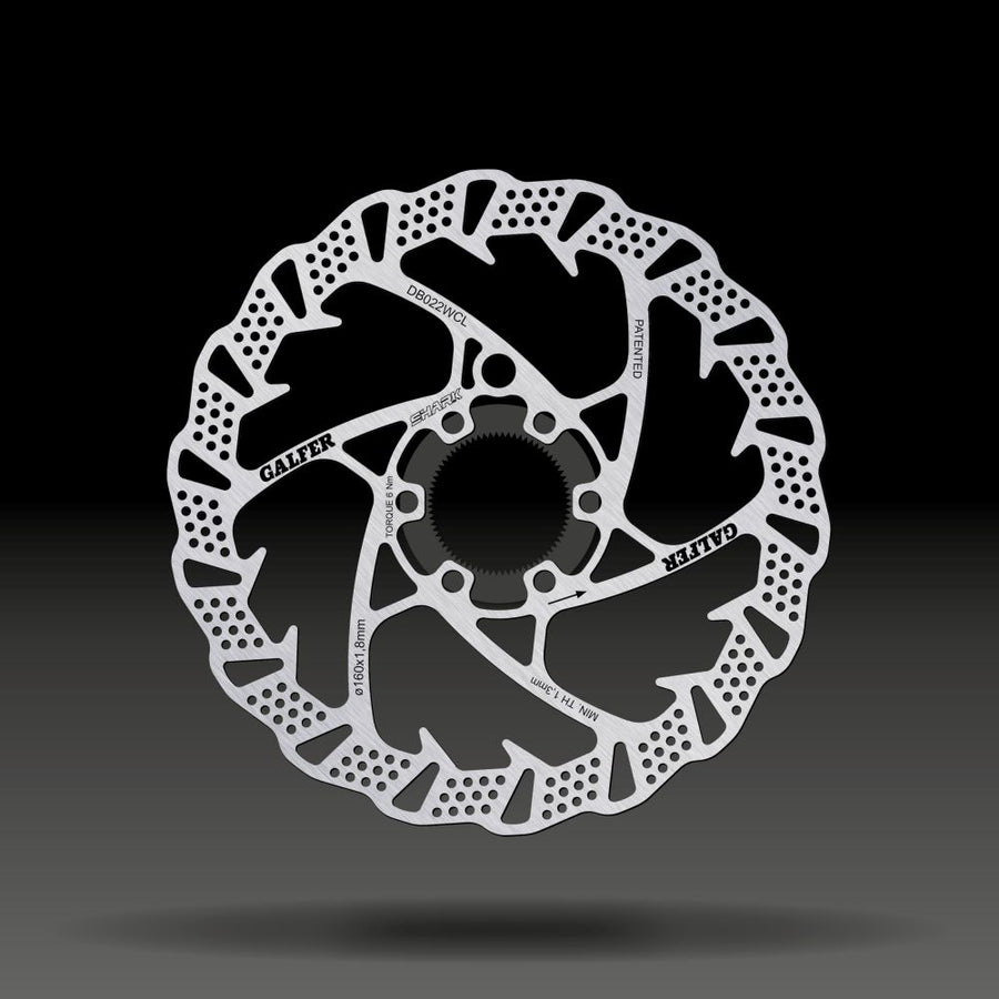 Galfer Fixed Disc Shark Center-Lock DB022WCL 160 mm jarrulevy