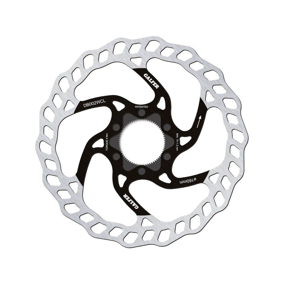 Galfer Wave Brake MTB Disc - Centerlock 160mmx1.8mm