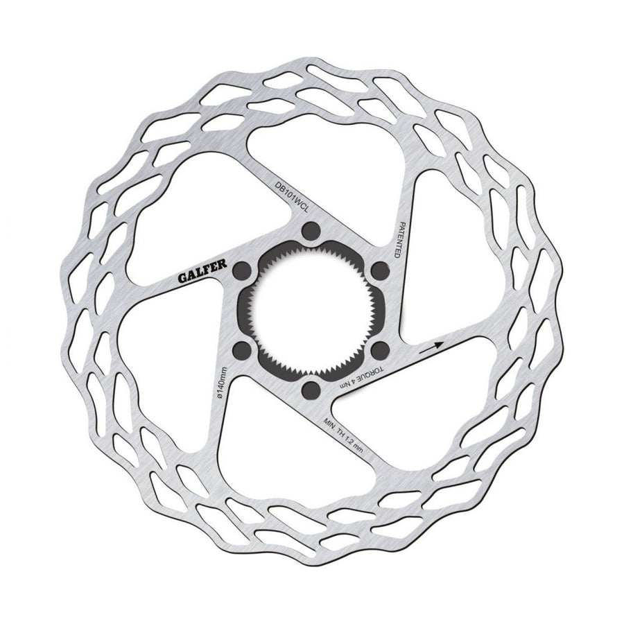 Galfer Wave Brake Road Disc - CL 140mmx1.8mm