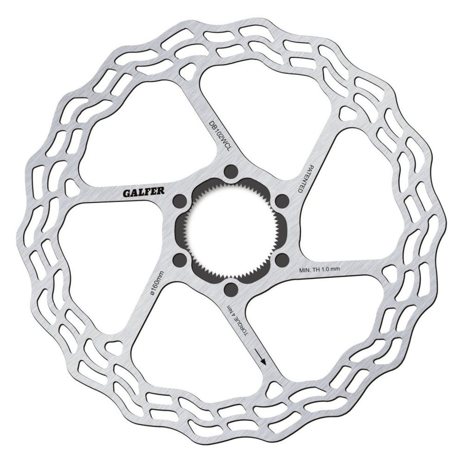 Galfer Wave Brake Road Disc - CL 160mmx1.8mm