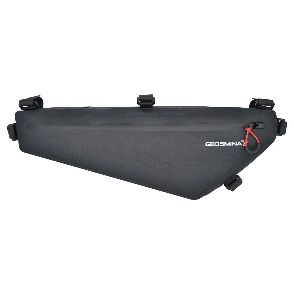 Geosmina Frame Bag Gravel Large musta runkolaukku