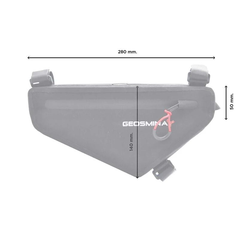Geosmina Frame Bag You-Dee 600D TPU-nylonista